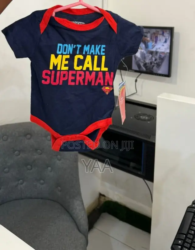 Superman "Don't Make Me Call Superman "Character Bodysuit 0-3mnths