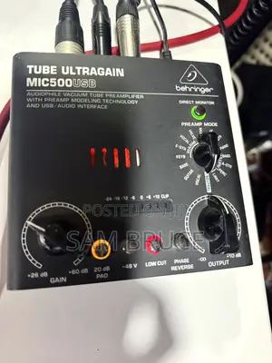 Tube Ultragain Mic500usb