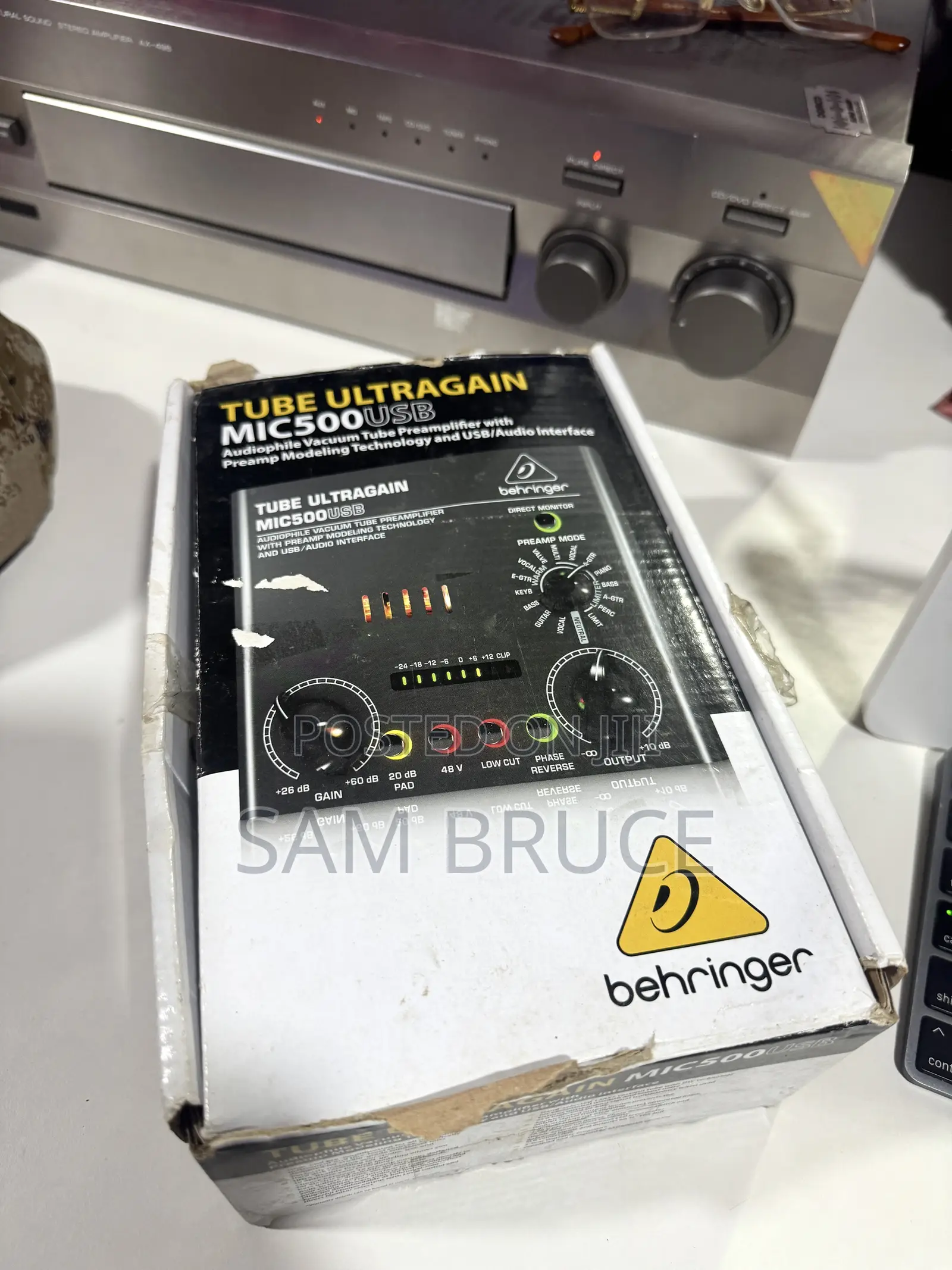 Tube Ultragain Mic500usb