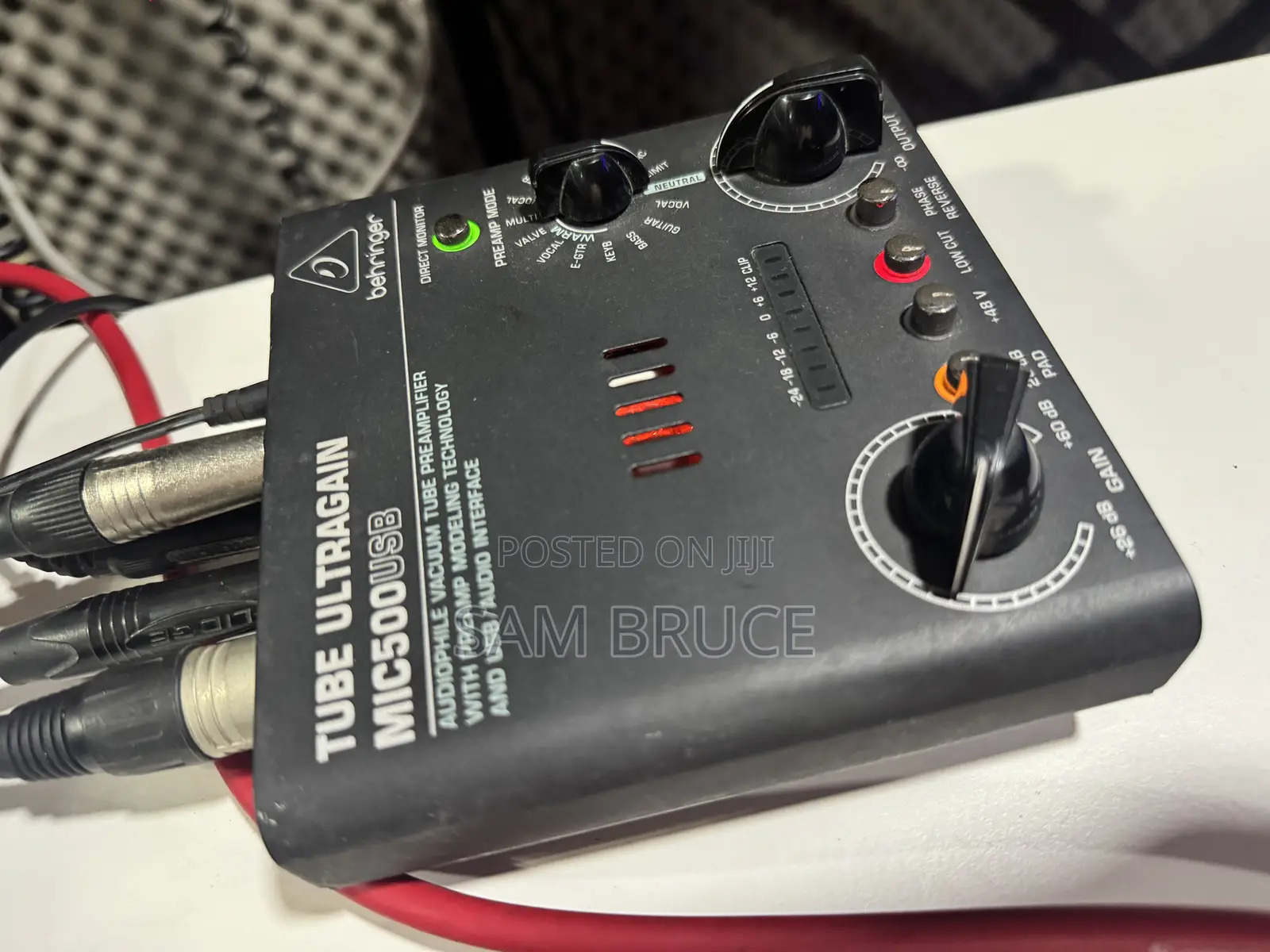 Tube Ultragain Mic500usb
