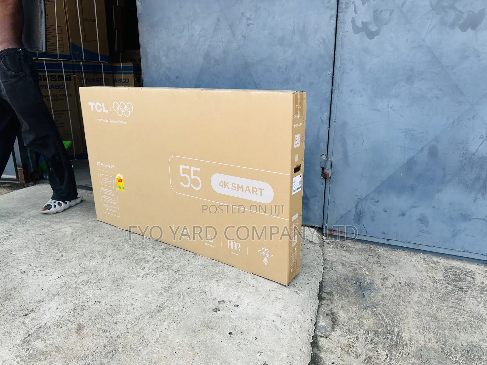 TCL 55 Inch Smart Uhd Andriod Led Digital Brand New Tv