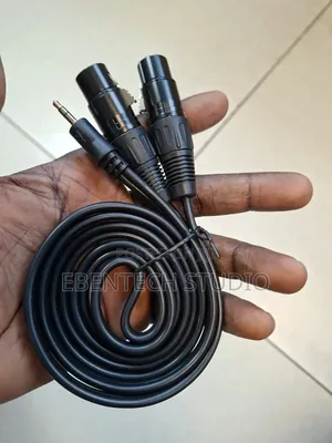 Dual Stereo Female XLR to 3.5mm Male Jack Cable