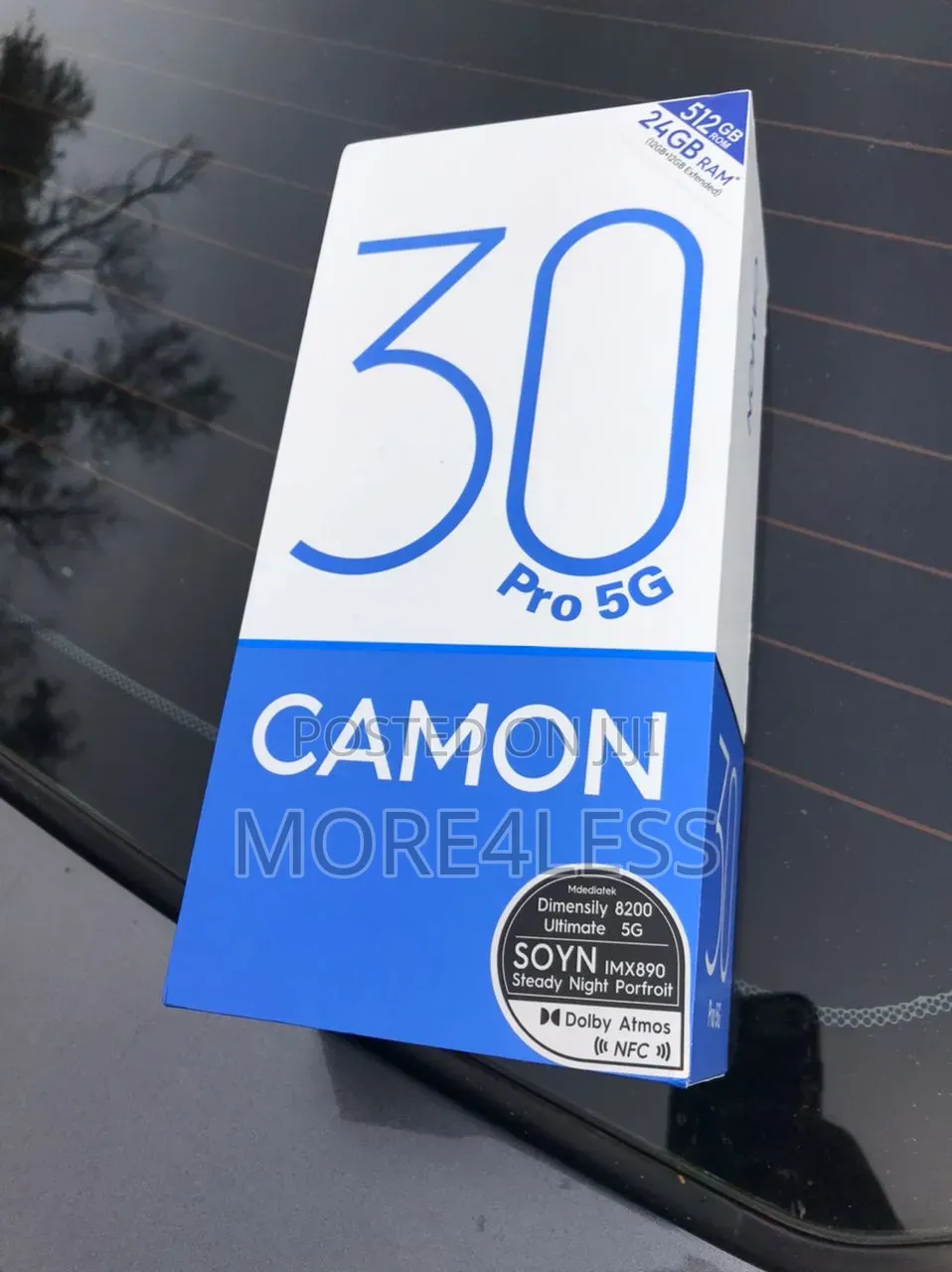 New Tecno Camon 30 Pro 5G 512 GB Gray