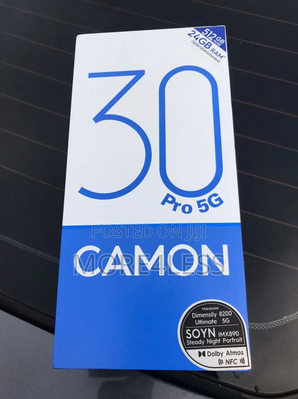 New Tecno Camon 30 Pro 5G 512 GB Gray