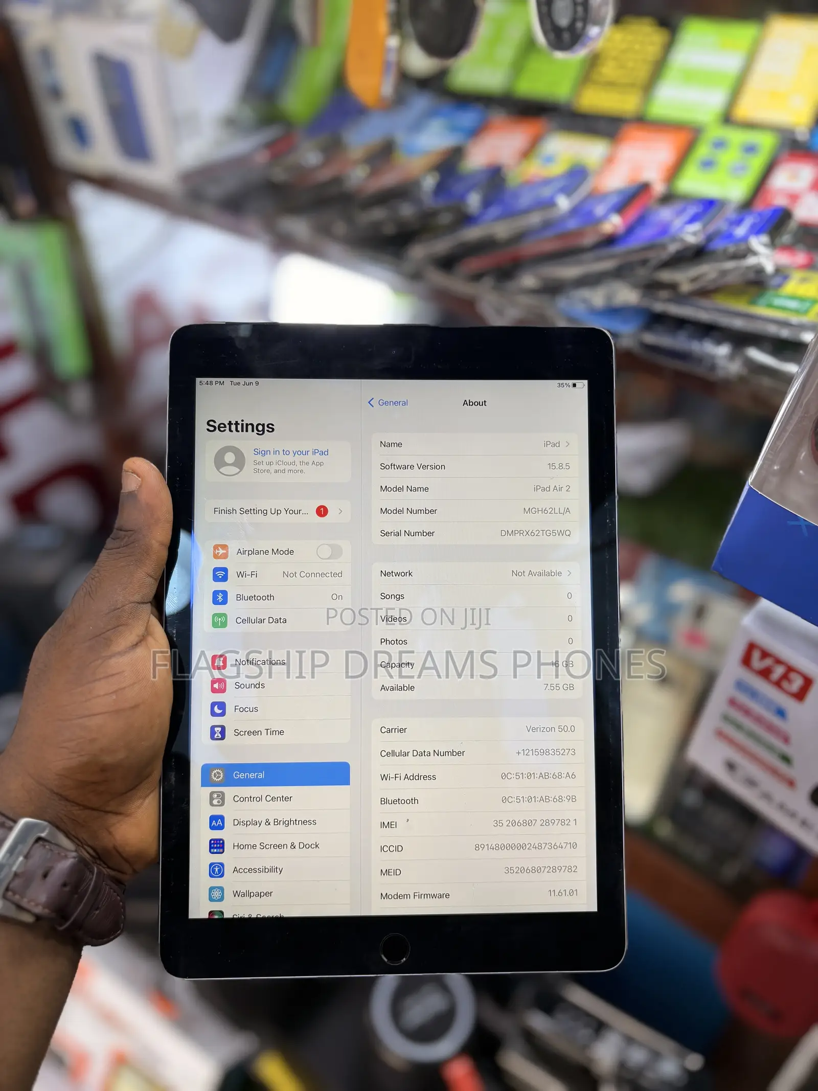 Apple iPad Air 2 16 GB Gray