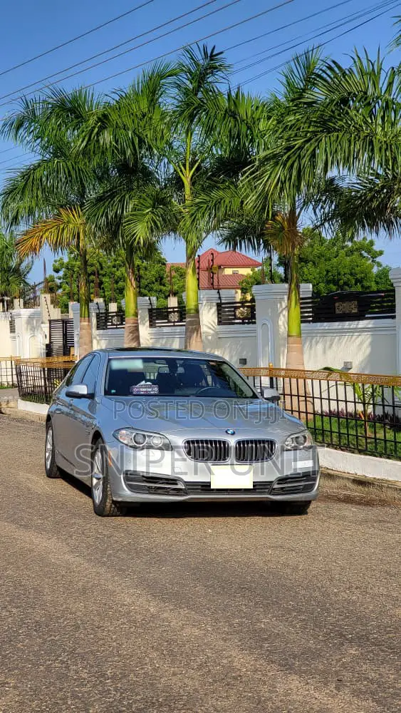 BMW 5 Series 528i 2014 Silver