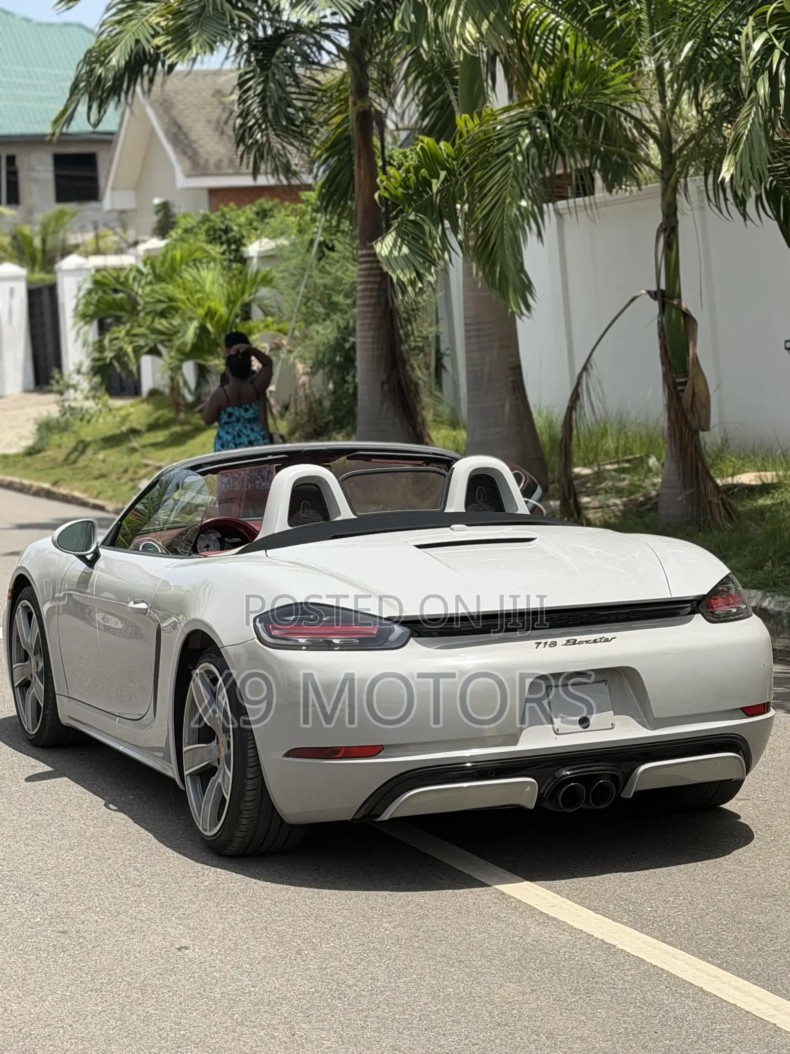 Porsche 718 Boxster Convertible 2024 Teal