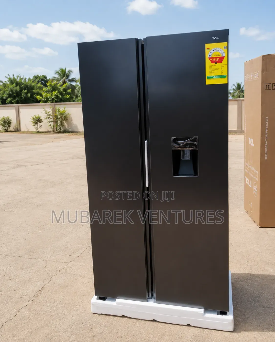 TCL 433l Side by Side Refrigerator