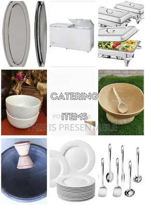 Deep Freezer, Calabash, Ceramic Plates, Bowls, Chaffing Dishes Ladles