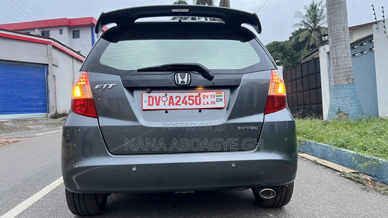 Honda Fit Automatic 2010 Gray
