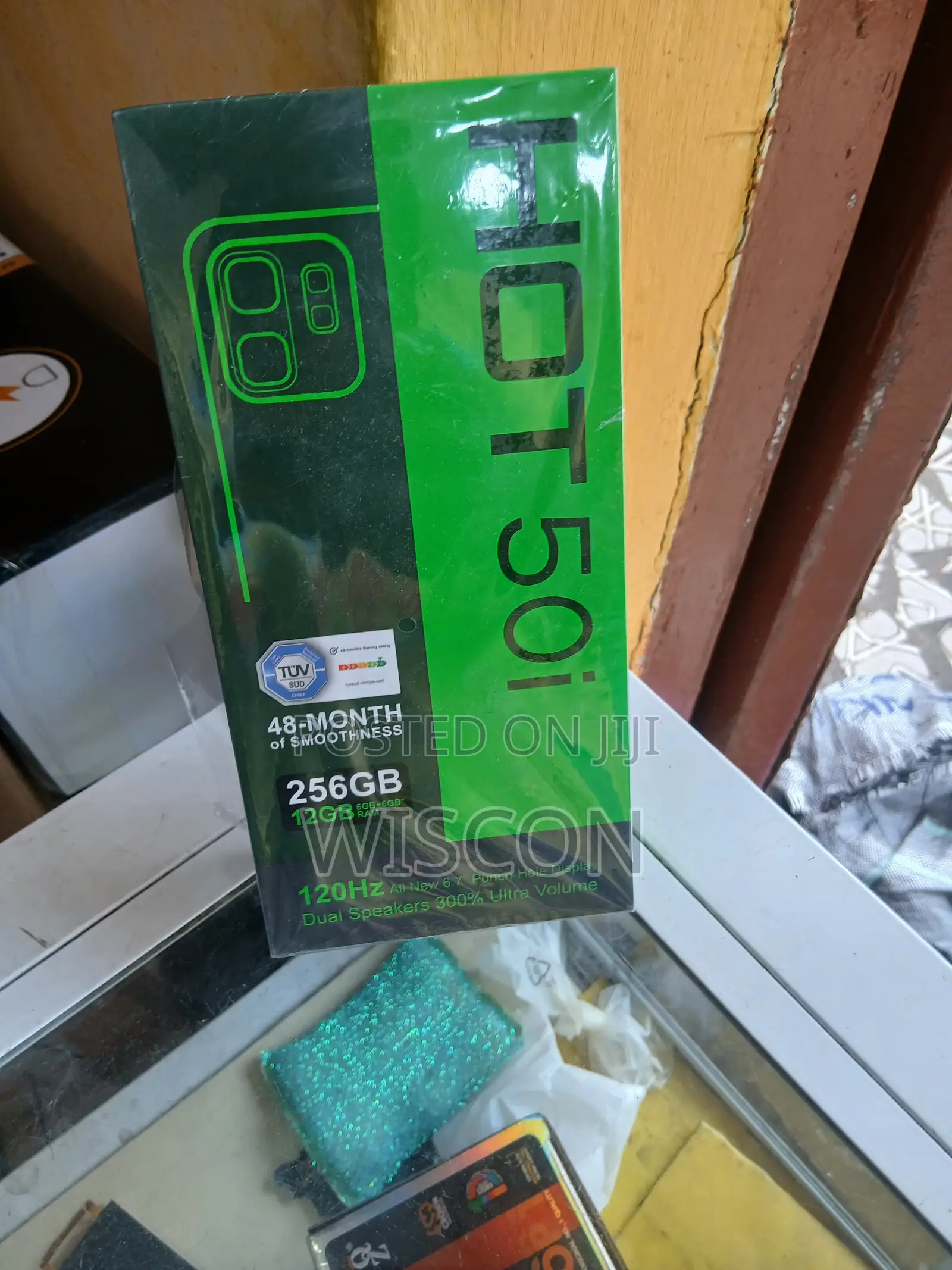 New Infinix Hot 50i 256 GB Black