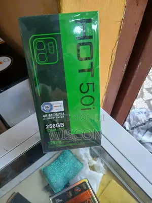 New Infinix Hot 50i 256 GB Black