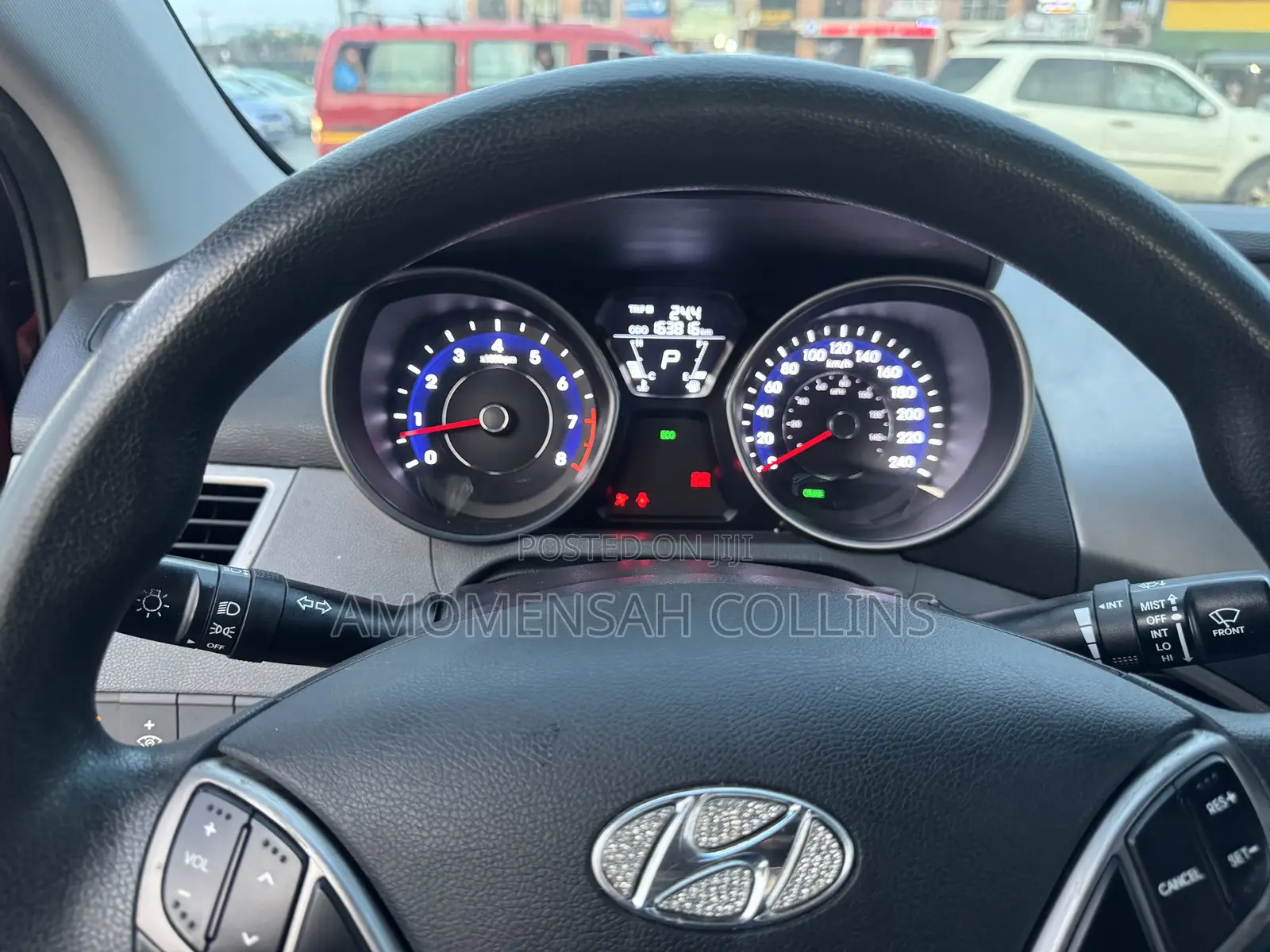 Hyundai Elantra Limited 4dr Sedan (1.8L 4cyl 6A) 2014 Red