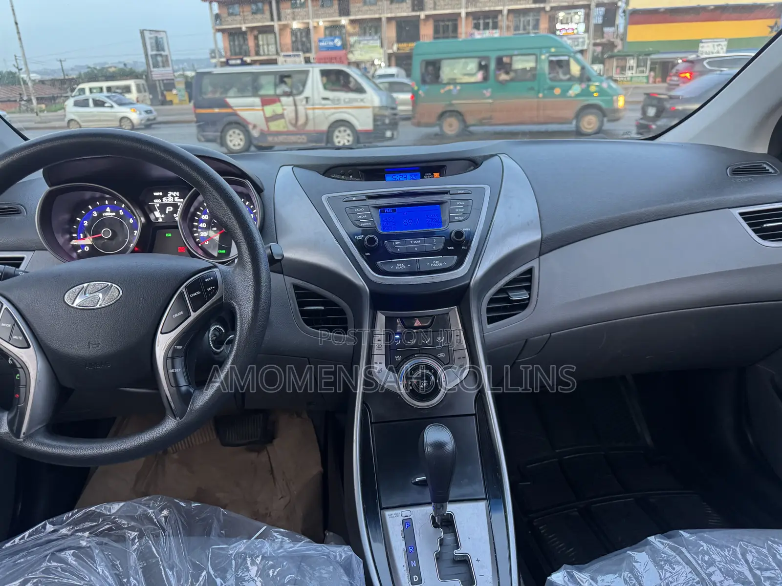 Hyundai Elantra Limited 4dr Sedan (1.8L 4cyl 6A) 2014 Red