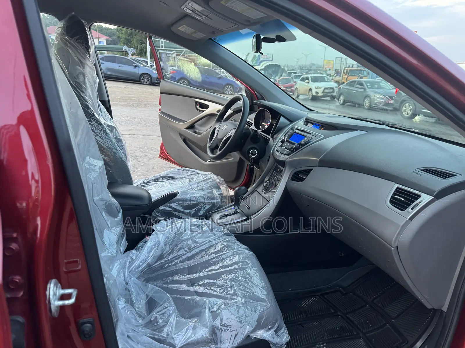 Hyundai Elantra Limited 4dr Sedan (1.8L 4cyl 6A) 2014 Red