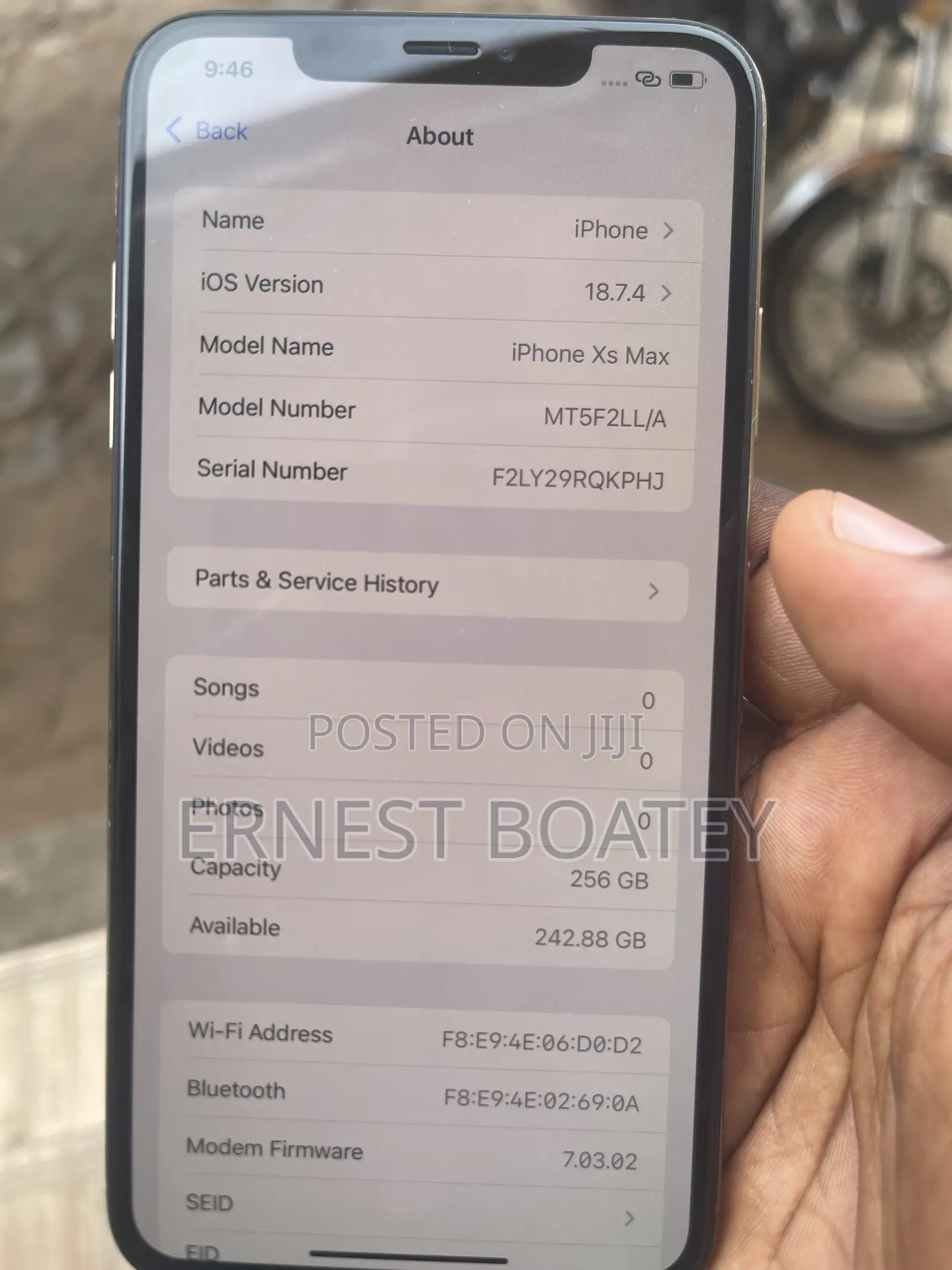 Apple iPhone XS Max 256 GB Gold