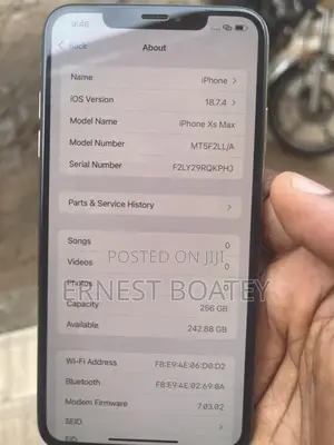 Apple iPhone XS Max 256 GB Gold