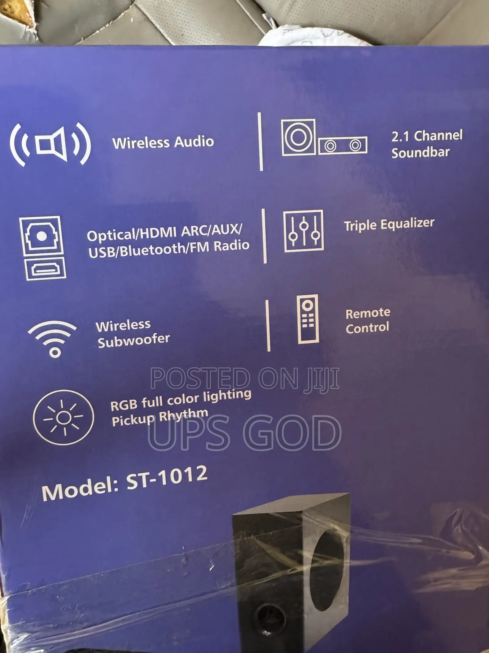 Philips Soundbar With Led Light