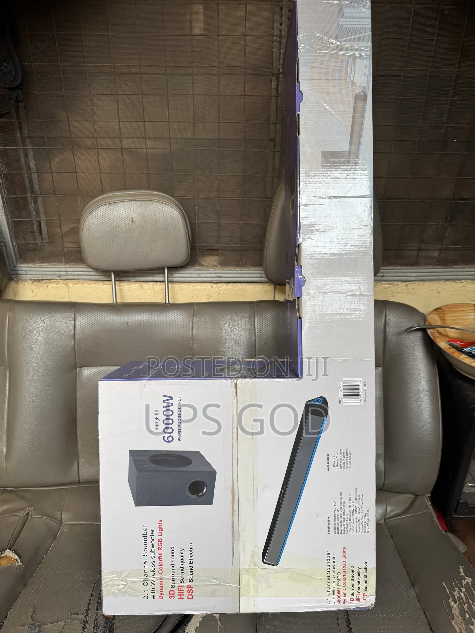 Philips Soundbar With Led Light