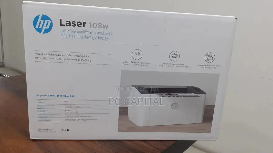 Hp Laserjet 108w-Wireless Print A4