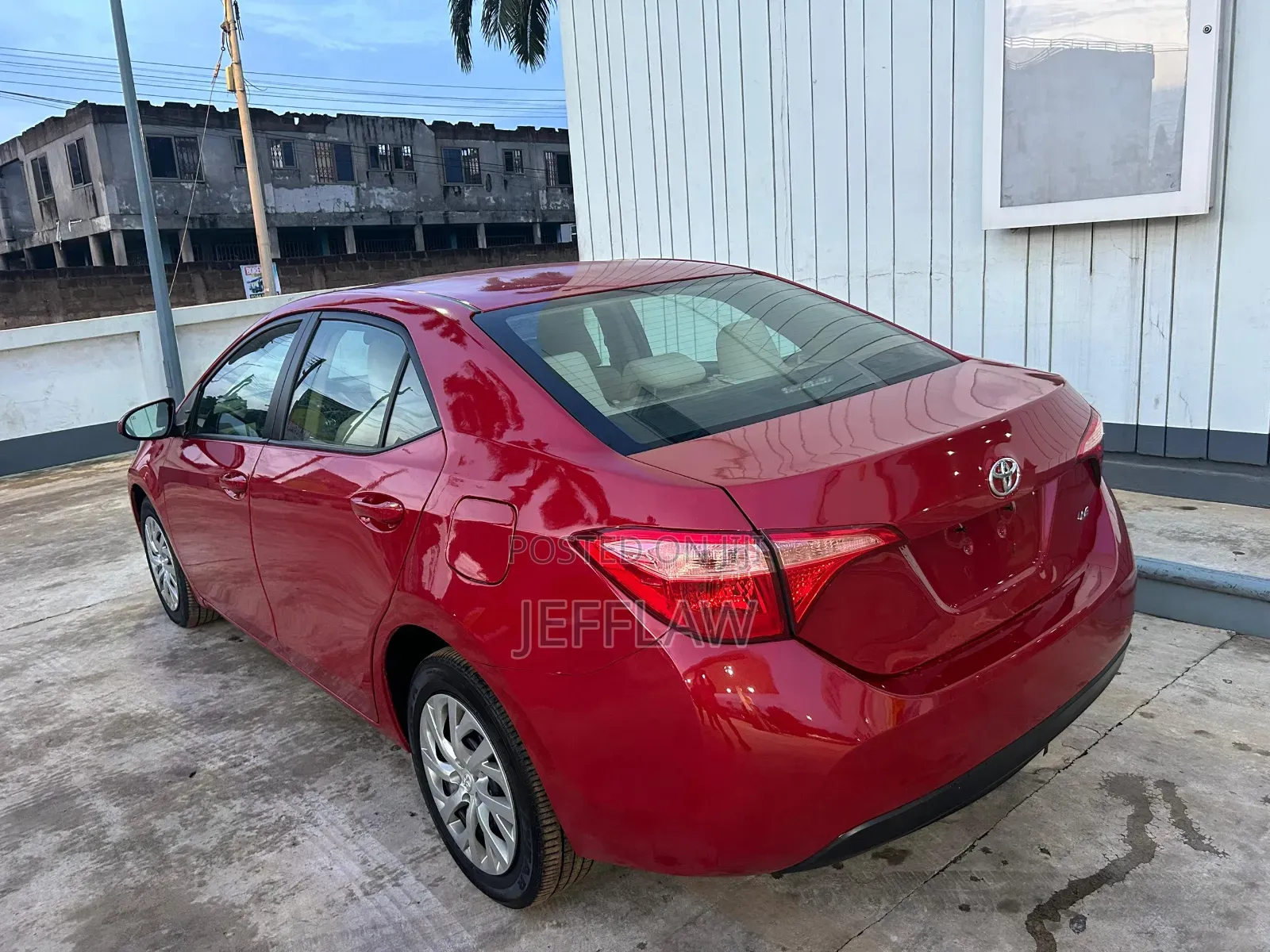 Toyota Corolla 2019 Red