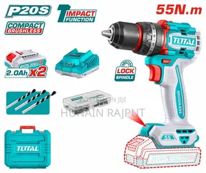 Compact Brushless 
Cordless Impact 
Drill