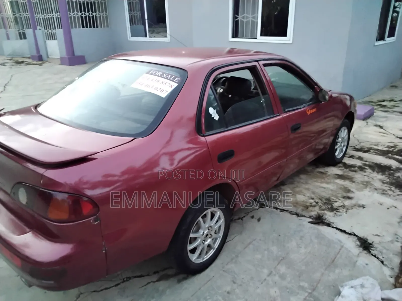 Toyota Corolla 1999 Red