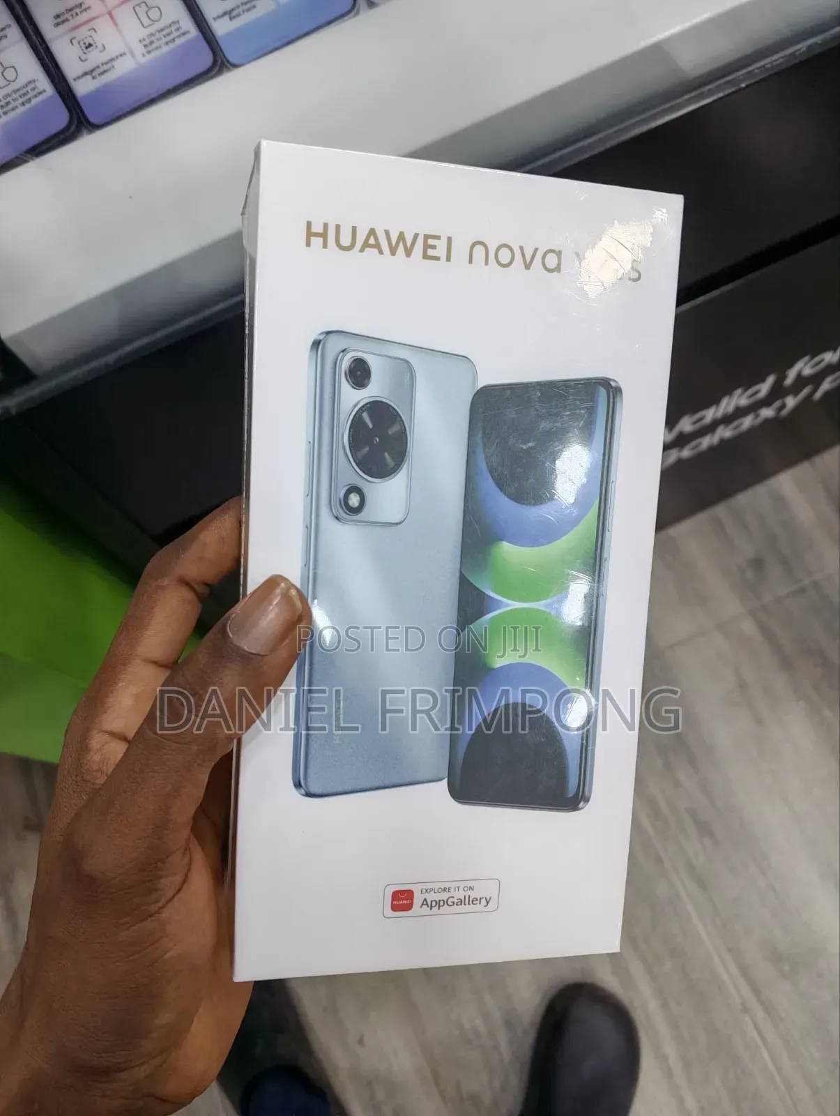 New Huawei Nova Y72S 4G 128 GB Black