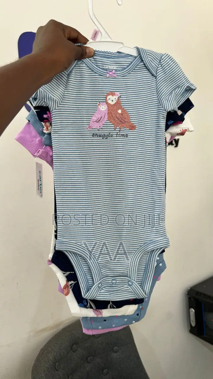 Carters 5 Pack Bodysuit Set 9months