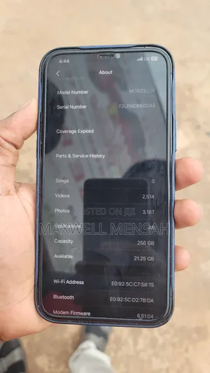 Apple iPhone 12 Pro Max 256 GB Black