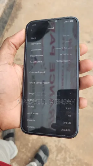 Apple iPhone 12 Pro Max 256 GB Black