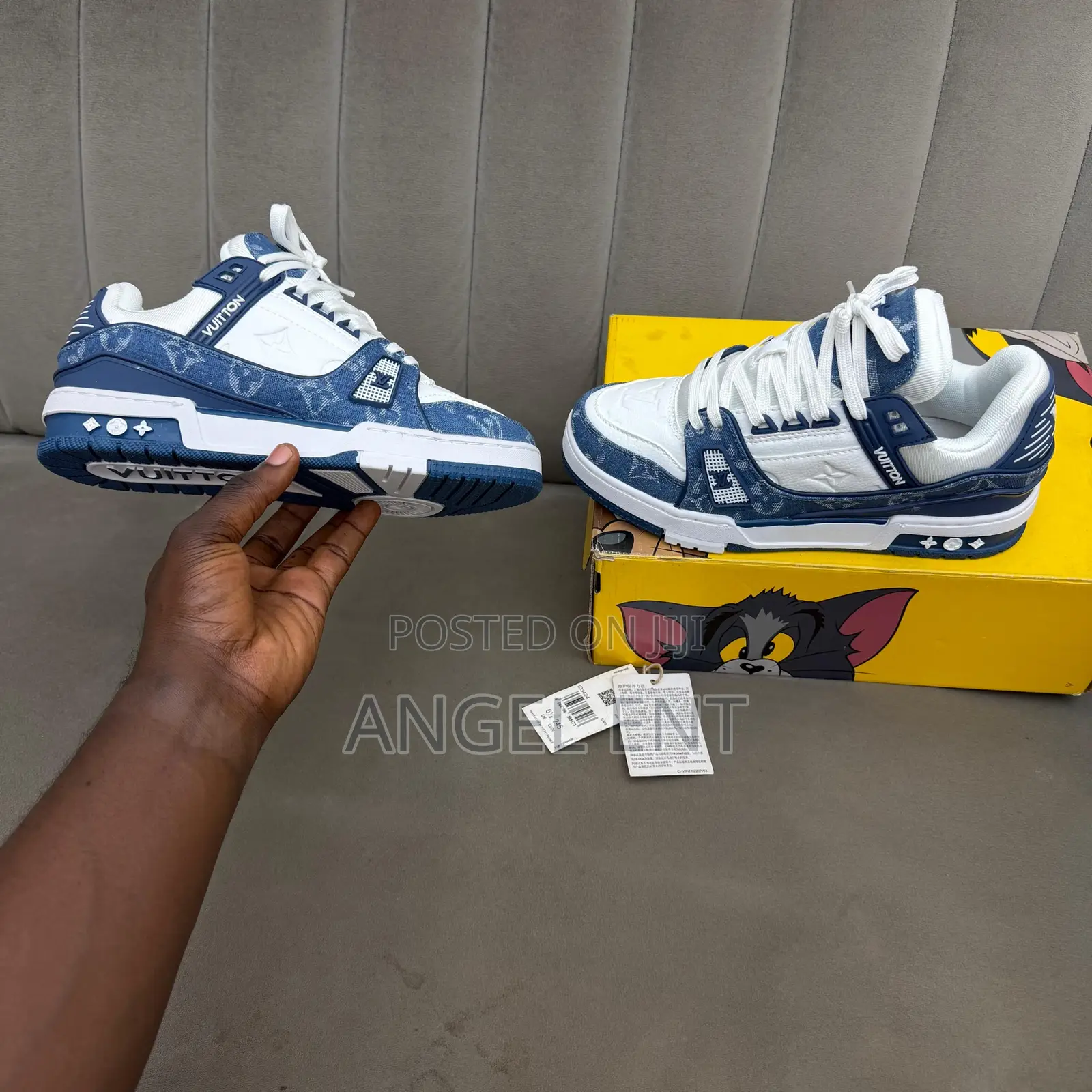 Louis Vuitton Lv Trainer Sneakers Available (Location: Adum Kumasi)