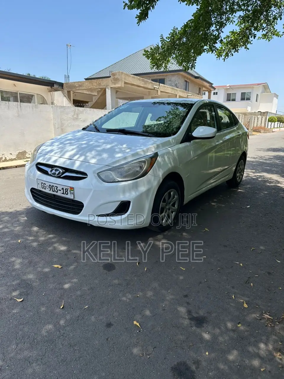Hyundai Accent 2012 White