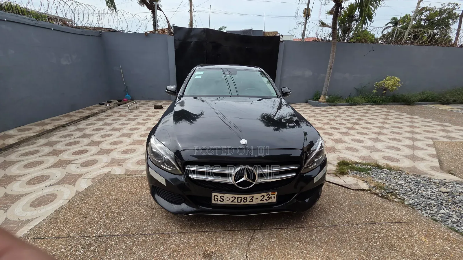 Mercedes-Benz C300 Luxury 4matic Sedan AWD (2.0L 4cyl 7A) 2017 Black