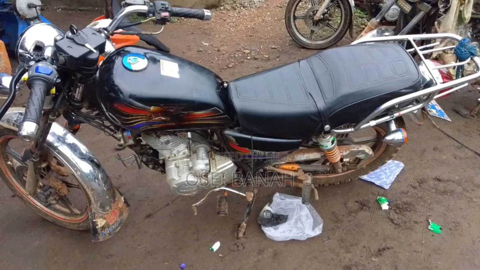 Haojue HJ125-8K 2024 Black