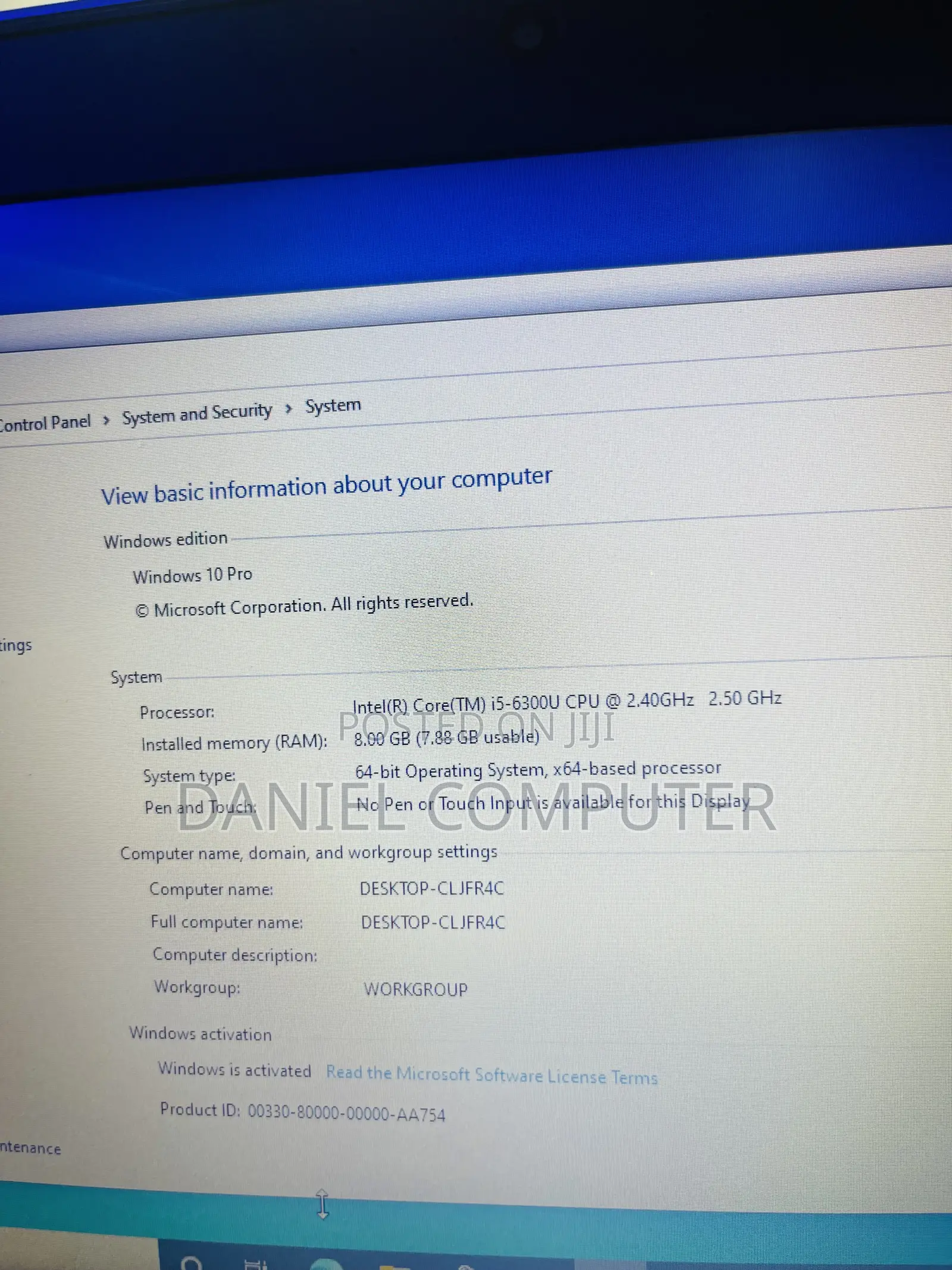Laptop HP EliteBook 820 G3 8GB Intel Core i5 SSD 128GB