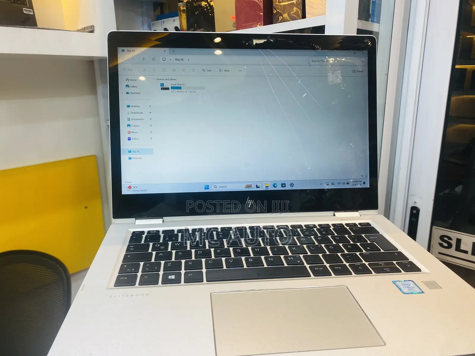 Laptop HP EliteBook 1030 16GB Intel Core i5 SSD 128GB