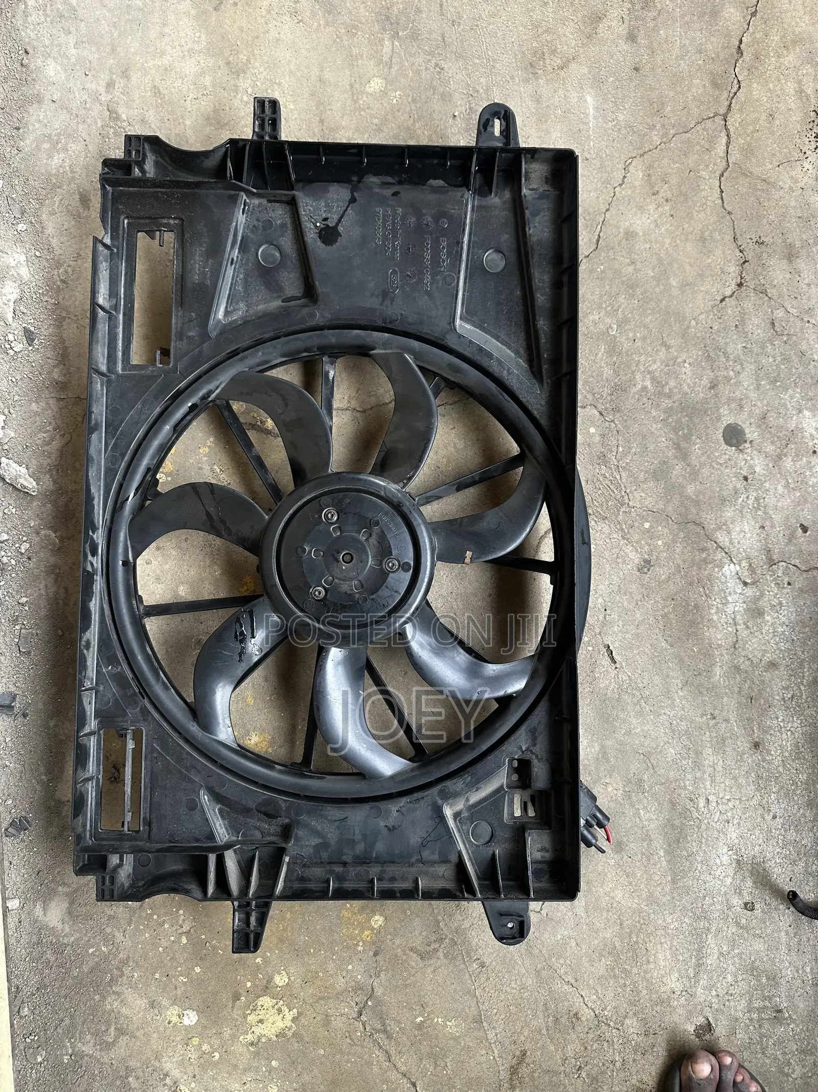 Original Chevrolet Cruze Radiator Fan Available as Seen