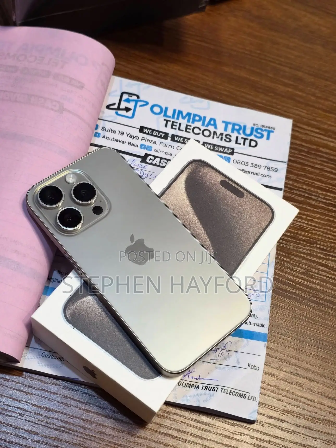 Apple iPhone 15 Pro Max 256 GB Silver