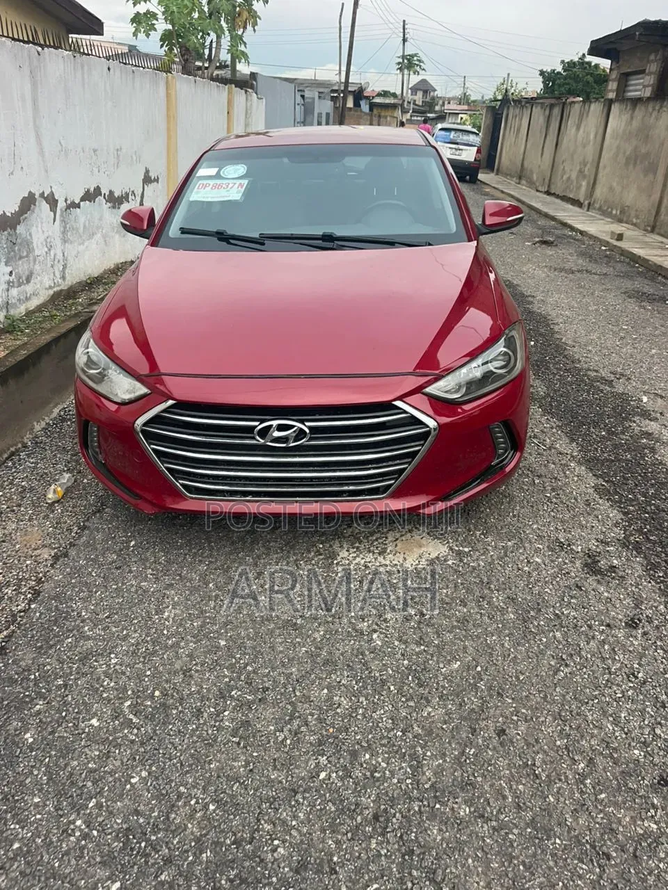 Hyundai Elantra 2017 Red