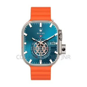 Bw9 Pro Online Edition Camera Smart Watch With Sim Slot - Orange