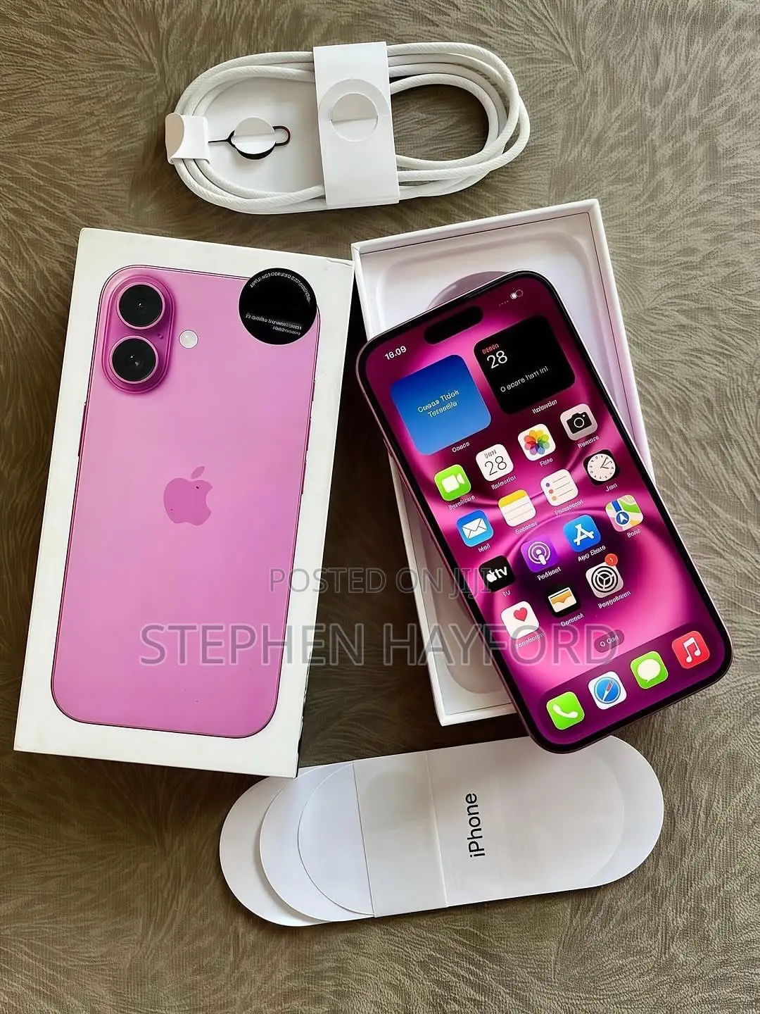 Apple iPhone 16 Plus 256 GB Pink