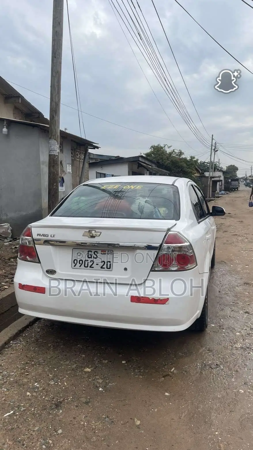 Chevrolet Aveo 2011 White