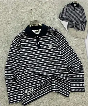 Striped Chrome Hearts Long Sleeves Available (Location: Adum Kumasi)