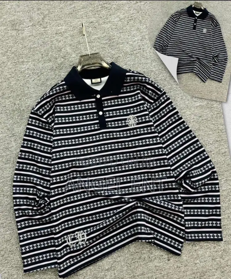 Striped Chrome Hearts Long Sleeves Available (Location: Adum Kumasi)