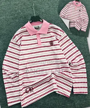 Striped Chrome Hearts Long Sleeves Available (Location: Adum Kumasi)
