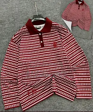 Striped Chrome Hearts Long Sleeves Available (Location: Adum Kumasi)