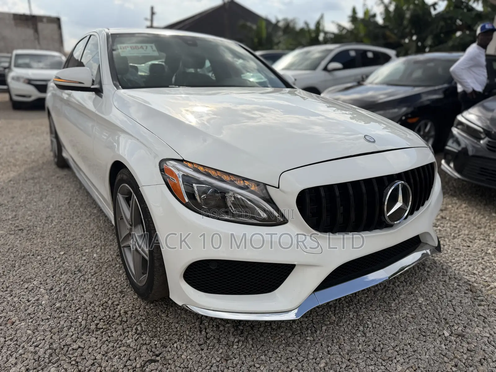 Mercedes-Benz C300 Sport 4Matic Sedan AWD (2.0L 4cyll 7A) 2016 White