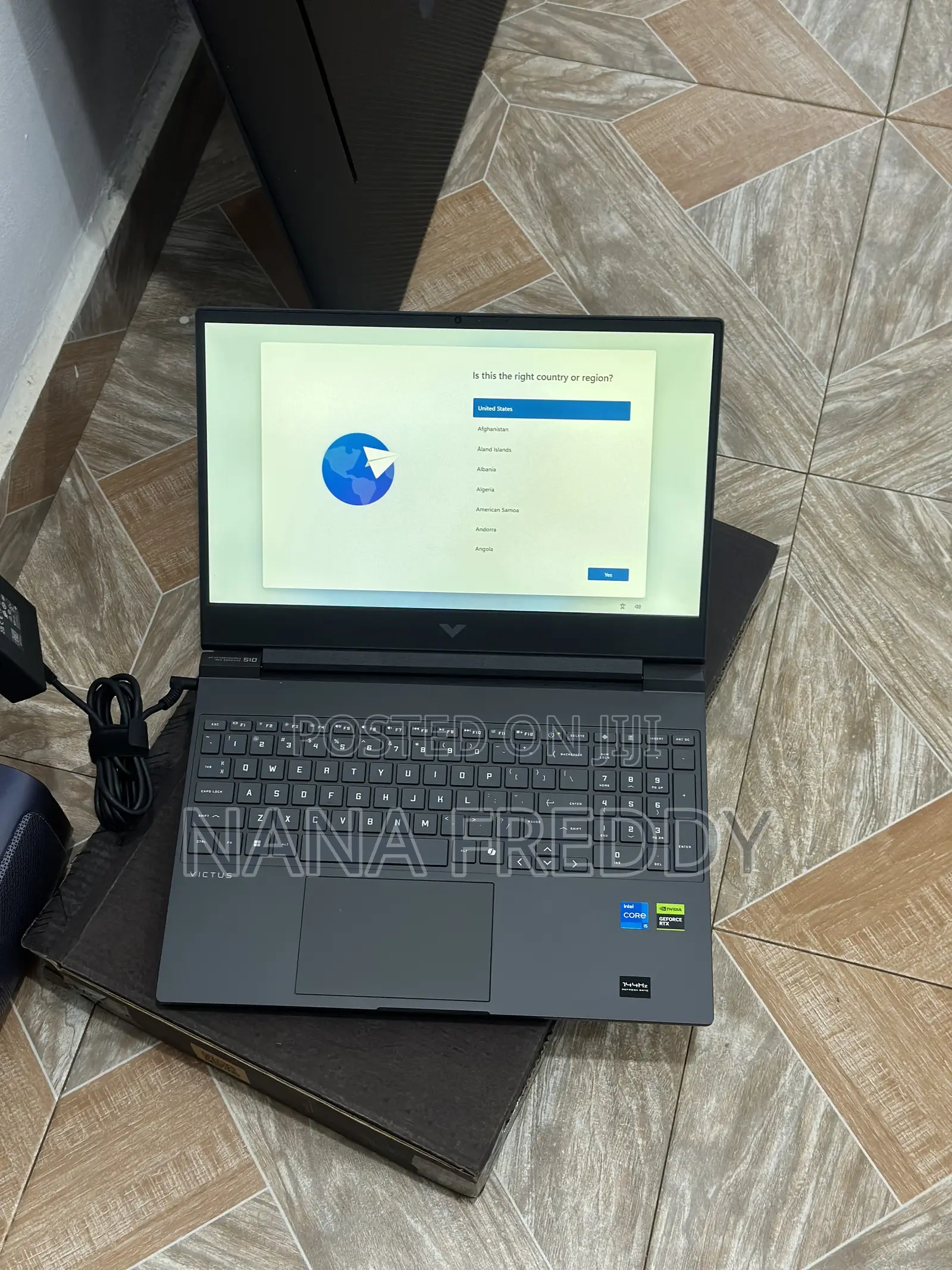 New Laptop HP Victus 15 16GB Intel Core i5 SSD 512GB
