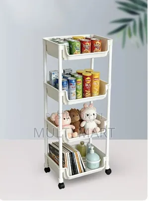Trolley Storage Rack Bookshelf Small Size